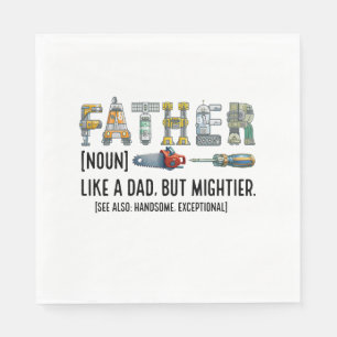 Serviette En Papier Père Noun