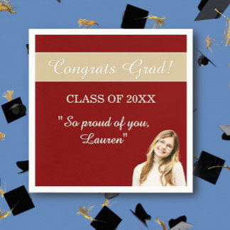 Serviette En Papier Perfect Graduation Congrats 