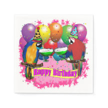 PERROQUETS D'ANNIVERSAIRE