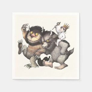 Serviette En Papier Personnages de Max et les Maximonstres