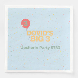 Serviette En Papier Personnalisé Upsherin Napkin