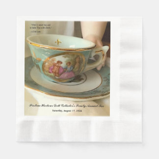 Serviette En Papier Personnalisé [Votre Événement] Serviettes de thé f