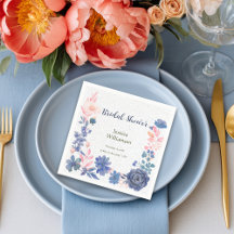 Personnaliser de Fête des mariées Indigo Blush Flo