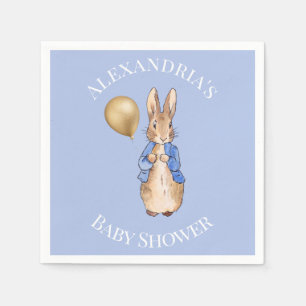 Serviette En Papier Personnaliser Pierre le Baby shower lapin
