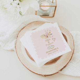 Serviette En Papier Pétales et Fête des mariées de poursuites Personna
