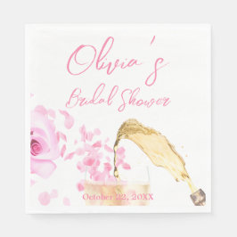 Serviette En Papier Pétales et Fêtes des mariées de poursuites