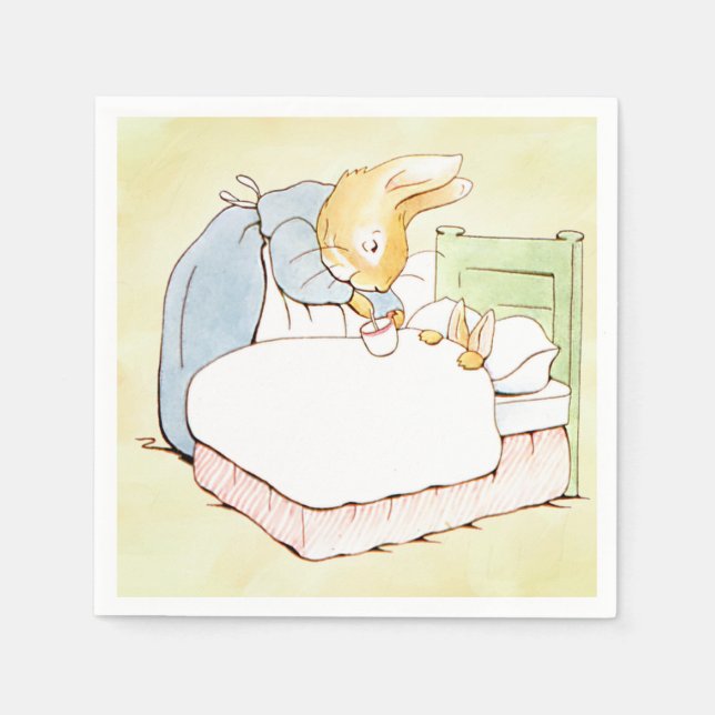 Serviette En Papier Peter Rabbit Napkins (Devant)