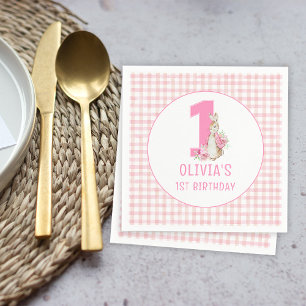 Serviette En Papier Peter Rabbit Premier anniversaire