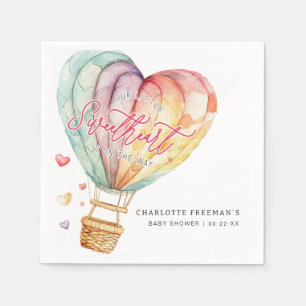 Serviette En Papier Petit Baby shower amoureux Napkin