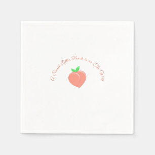 Serviette En Papier Petit Baby shower doux