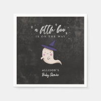 Petit Baby shower fantôme Boo Witch
