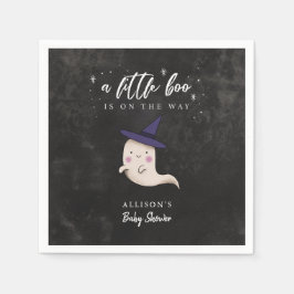 Serviette En Papier Petit Baby shower fantôme Boo Witch
