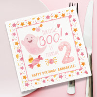 Petit Boo Fantôme Rose, deux ans