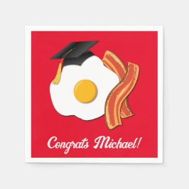 Serviette En Papier Petit-déjeuner Brunch Graduation Party