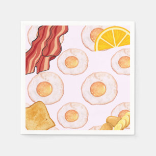 Serviette En Papier Petit déjeuner - Brunch Papier serviettes