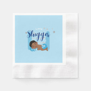 Serviette En Papier Petit garçon de petite fille