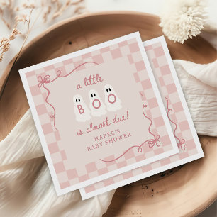 Serviette En Papier Petite fille Halloween Bébé Fantôme Baby Shower