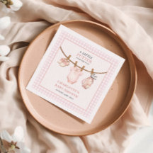 Petite golfeuse rose linge à linge Baby Shower