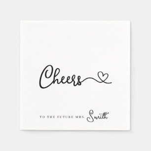 Serviette En Papier Petites encouragements modernes à l'avenir Mme Nap