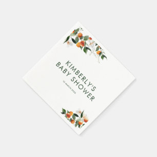 Serviette En Papier petites serviettes en baby shower