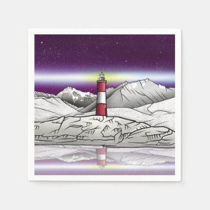 Serviette En Papier Phare des Eclaireurs Argentine