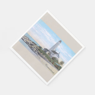 Serviette En Papier Phare du Connecticut