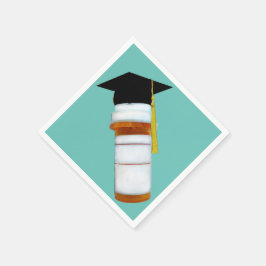 Serviette En Papier Pharmacy School Graduation