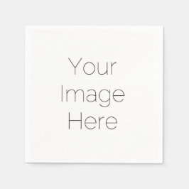 Serviette en papier photo personnalisée – Mariage 