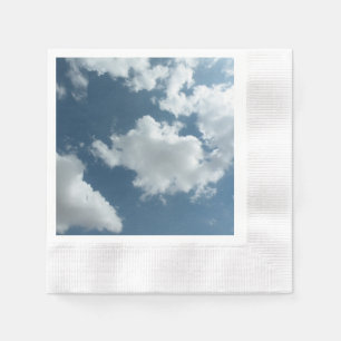 Serviette En Papier Photographie abstraite de ciel nuageux