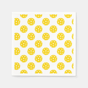 Serviette En Papier Pickleball Cocktail serviettes