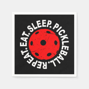 Serviette En Papier Pickleball de sommeil répété comme Pickleball V
