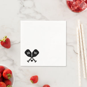 Serviette En Papier Pickleball Love