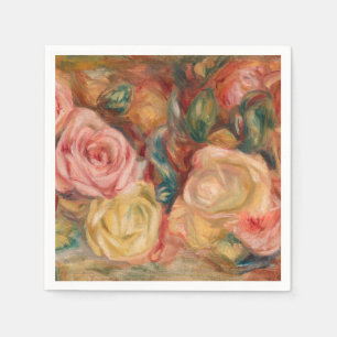 Serviette En Papier Pierre-Auguste Renoir - Rose