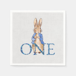 Serviette En Papier Pierre le lapin 1er anniversaire
