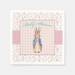 Serviette En Papier Pierre le lapin Baby shower Napkin