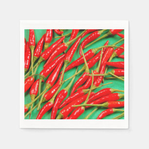Serviette En Papier Piments rouges
