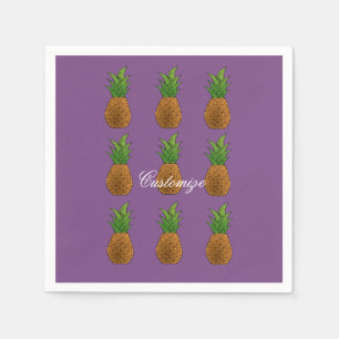 Serviette En Papier Pineappy Thunder_Cove