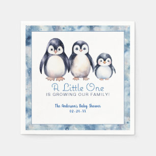 Serviette En Papier Pingin Baby shower familial serviettes