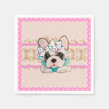 Pink French Bulldog