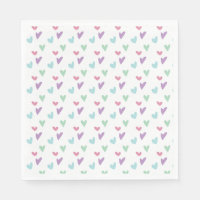 Pink Girl Dinosaur fête d'anniversaire serviettes