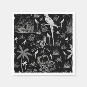 Serviette En Papier Pirate Adventure Napkins