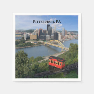 Serviette En Papier Pittsburgh Pennsylvania Photographie