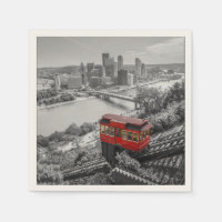 Pittsburgh Steel City Skyline Incline Photographie