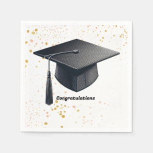 Serviette En Papier Plafond de diplôme Félicitations Papier serviettes