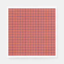 Plaid orange