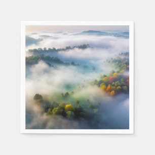 Serviette En Papier Plaines Nature Extérieur Paysage Calme Soleil Ciel
