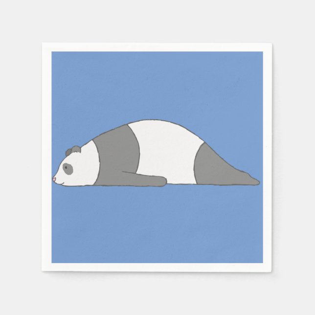 Serviette En Papier Plancher Panda (Devant)