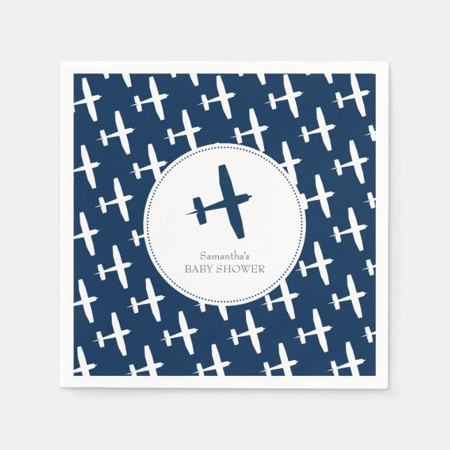 Serviette En Papier Plane ı Party Napkins (Devant)