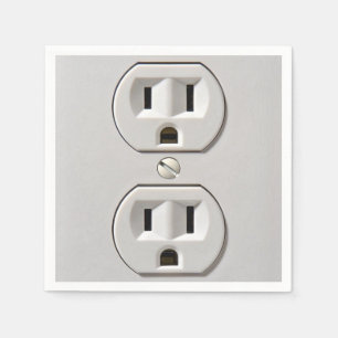 Serviette En Papier Plug-in de prise électrique