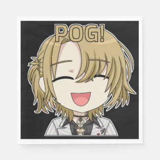 Serviette En Papier Pog! Chibi Napkins - Luca Kaneshiro Fanart